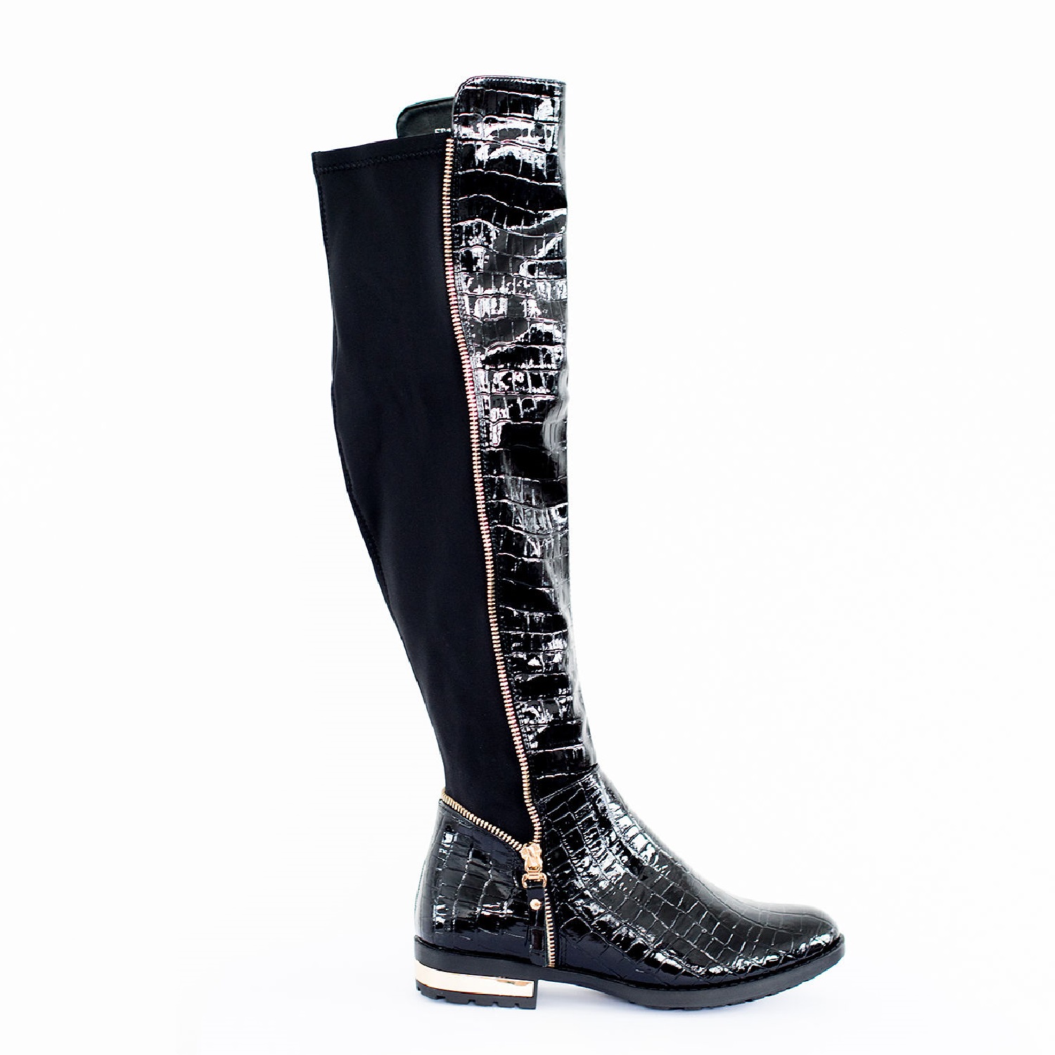 spring shoes over the knee boots